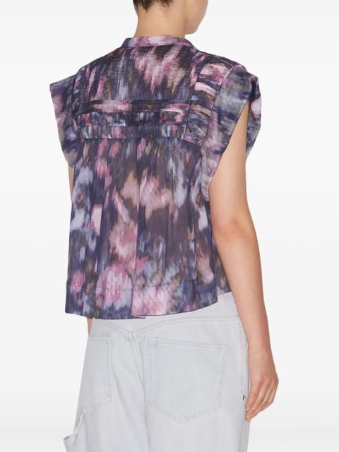 MARANT ÉTOILE Leaza top - Purple