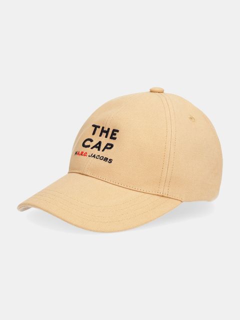 A.P.C. czapka z daszkiem bawełniana A.P.C. x MARC JACOBS kolor beżowy COHKM.M24173 - zdjęcie produktu nr 1