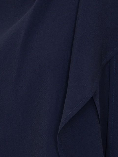 Eleh scarf sleeveless top - Blue