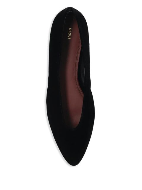 NEOUS Beid round-toe ballet flats - Black