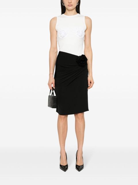 Magda Butrym crochet-bra tank top - Black - zdjęcie produktu nr 2