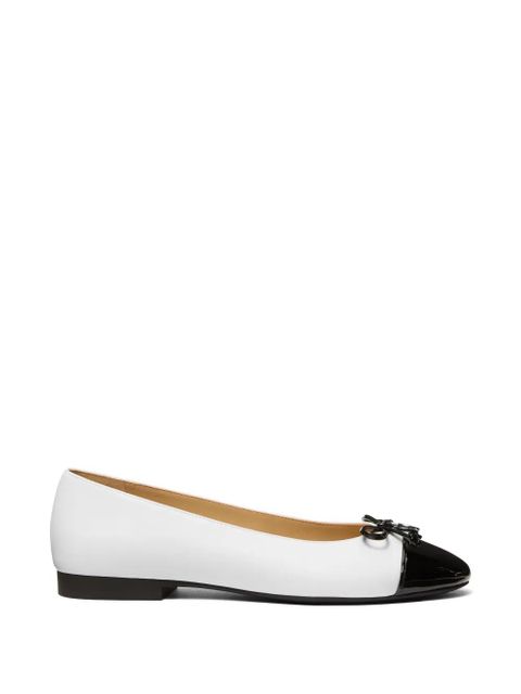 Michael Kors Piper cap-toe ballet flats - White - zdjęcie produktu nr 1