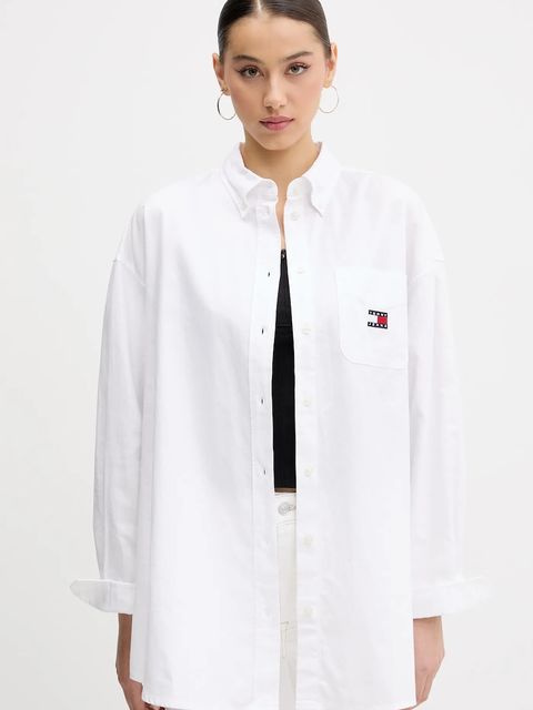 Tommy Jeans koszula bawełniana - zdjęcie produktu nr 2