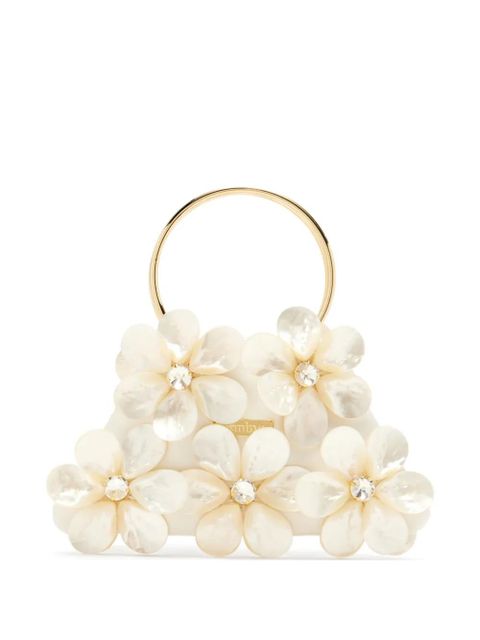 Vanina floral-appliqué tote bag - Neutrals - zdjęcie produktu nr 1