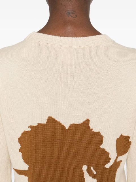 Max Mara Gaia crew-neck sweater - Neutrals