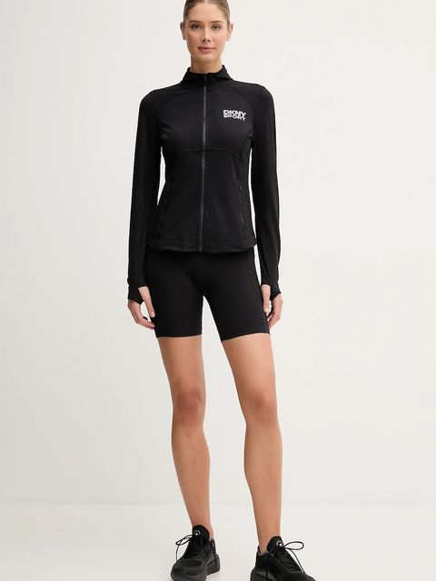 Dkny bluza damska kolor czarny z aplikacją DP5J9616 - zdjęcie produktu nr 2