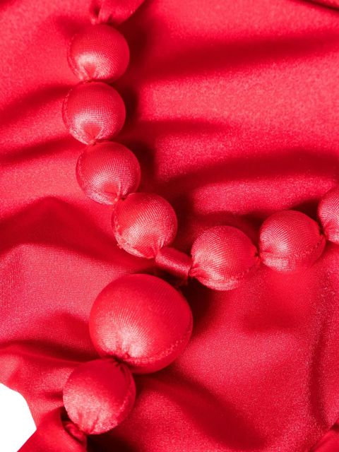 Cult Gaia Caitriona beaded swimsuit - Red