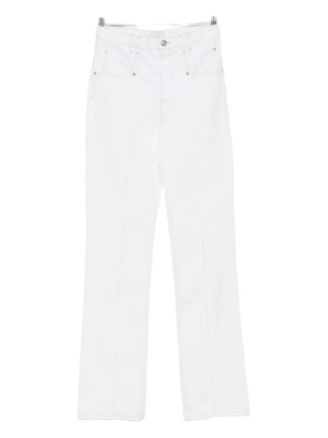 ISABEL MARANT cotton straight jeans - White - zdjęcie produktu nr 2