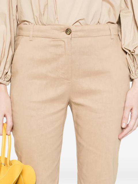 PINKO Bello cropped trousers - Neutrals