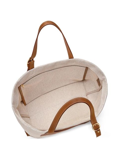 Longchamp XL Le Foulonné tote bag - Neutrals