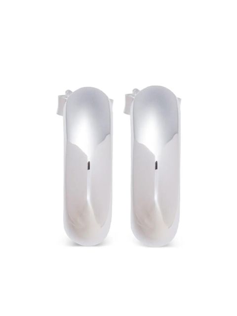 Missoma chunky hoop earrings - Silver - zdjęcie produktu nr 1