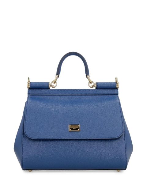 Dolce & Gabbana large Sicily tote bag - Blue - zdjęcie produktu nr 1