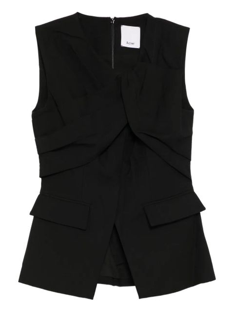 Acler Bewick top - Black - zdjęcie produktu nr 1