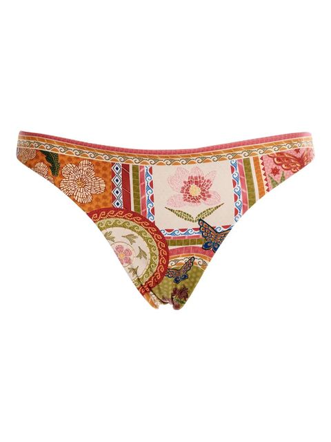 Agua By Agua Bendita Ilu Fiore bikini bottoms - Orange - zdjęcie produktu nr 1