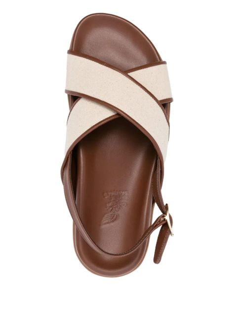 Ancient Greek Sandals Ikesia sandals - Brown