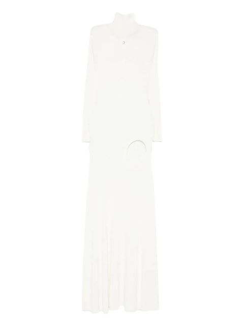 Coperni ribbed-knit dress - White - zdjęcie produktu nr 1