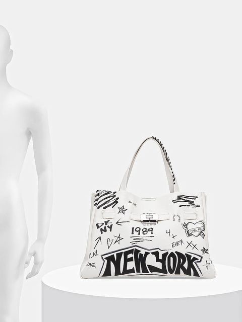 Dkny torebka kolor biały R54DDK43