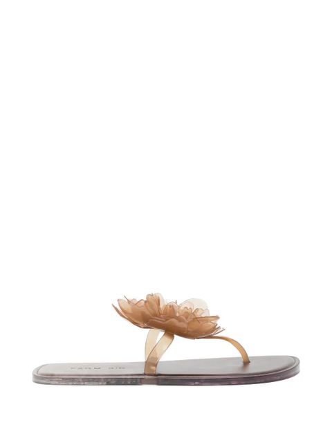 FARM Rio flower flat sandals - Neutrals - zdjęcie produktu nr 1