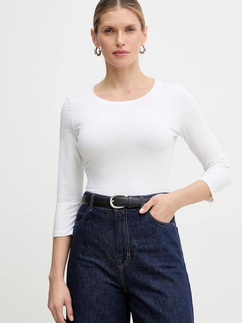 Weekend Max Mara longsleeve MULTIA kolor biały 2615971011600 - zdjęcie produktu nr 1