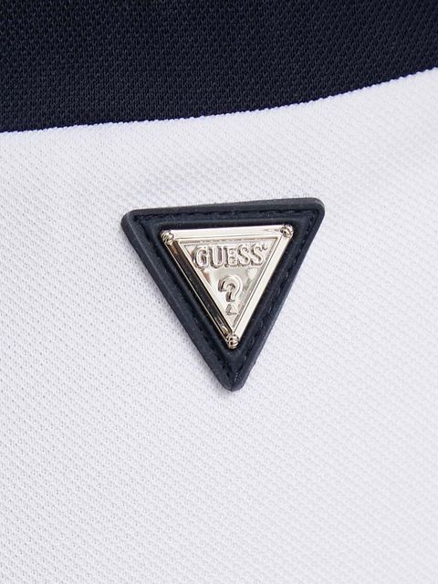 Guess spodnie dresowe MYLAH kolor biały gładkie V4GB02 KBFB2