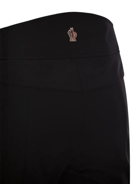 Moncler Grenoble zipped twill trousers - Black