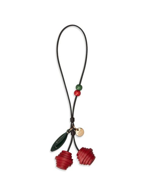 Tod's cherry-charm keyring - Red - zdjęcie produktu nr 1