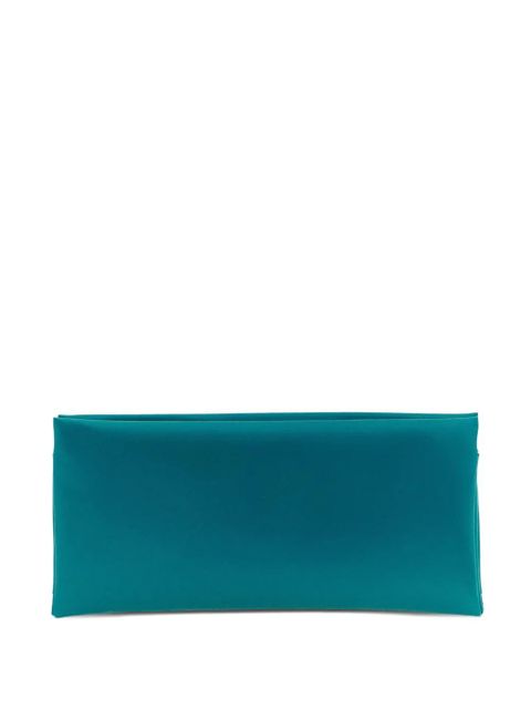 Saint Laurent medium Cassandre-charm clutch bag - Green - zdjęcie produktu nr 1