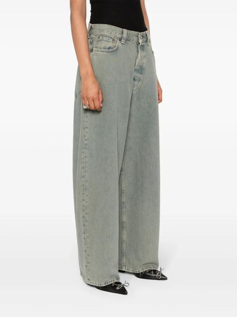 Acne Studios mid-rise wide-leg jeans - Blue