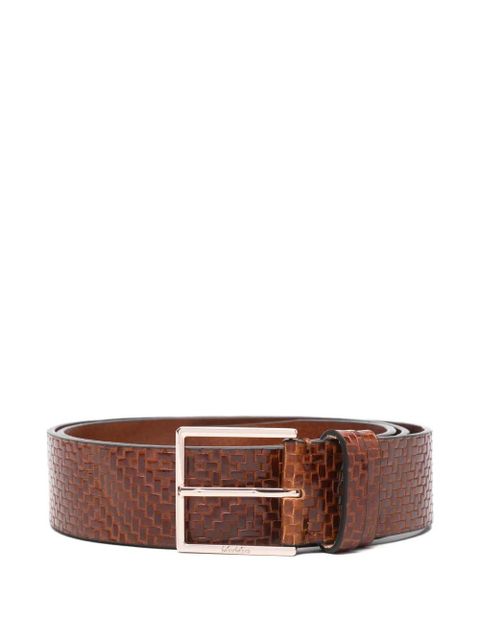 Max Mara patterned pin-buckle belt - Brown - zdjęcie produktu nr 1