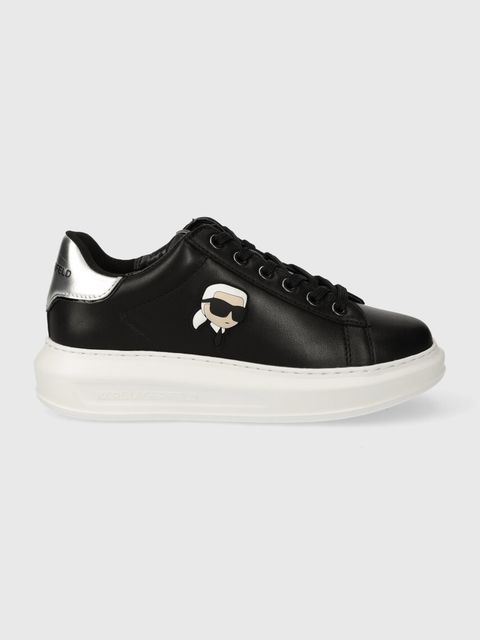 Karl Lagerfeld sneakersy skórzane KAPRI kolor czarny KL62530N - zdjęcie produktu nr 1