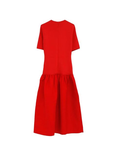 TOTEME Twinflower midi dress - Red - zdjęcie produktu nr 2