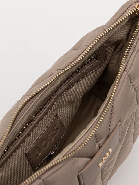 BOSS torebka kolor beżowy 50552481 - zdjęcie produktu nr 2