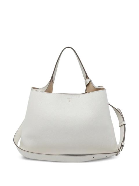 Tod's carabiner leather tote bag - White - zdjęcie produktu nr 2
