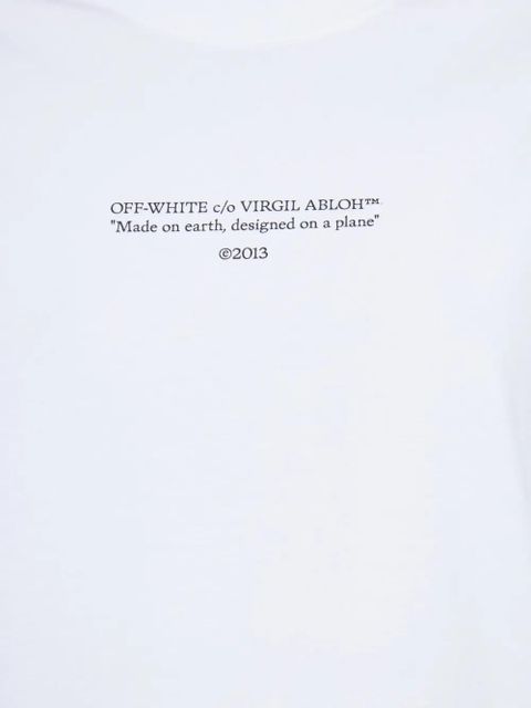 Off-White short-sleeve cotton t-shirt