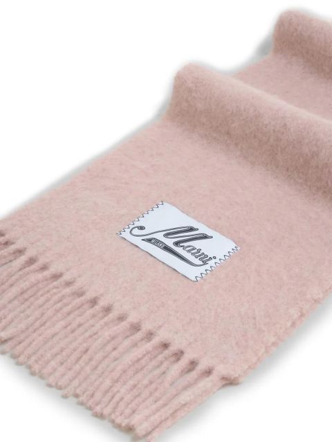 Marni fringed scarf - Pink