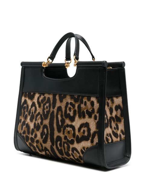 Dolce & Gabbana small Sicily tote bag - Black - zdjęcie produktu nr 2