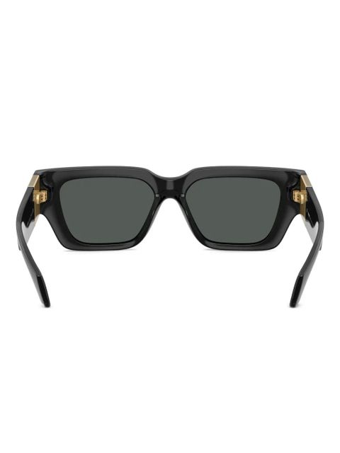 Versace Eyewear medusa-head square-frame sunglasses - Black