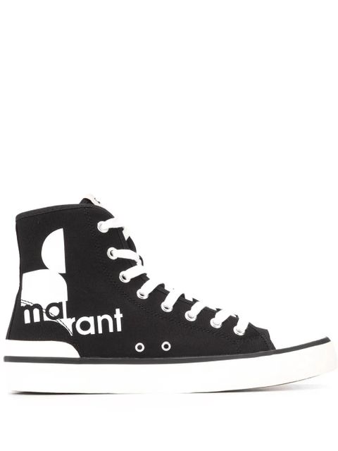 ISABEL MARANT Benkeen high-top sneakers - Black - zdjęcie produktu nr 1