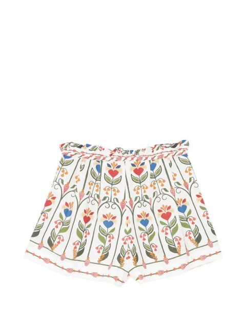 FARM Rio fraga printed shorts - White - zdjęcie produktu nr 2