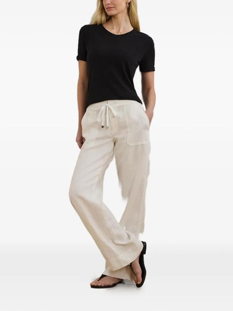 Lauren Ralph Lauren embroidered-logo T-shirt - Black - zdjęcie produktu nr 2