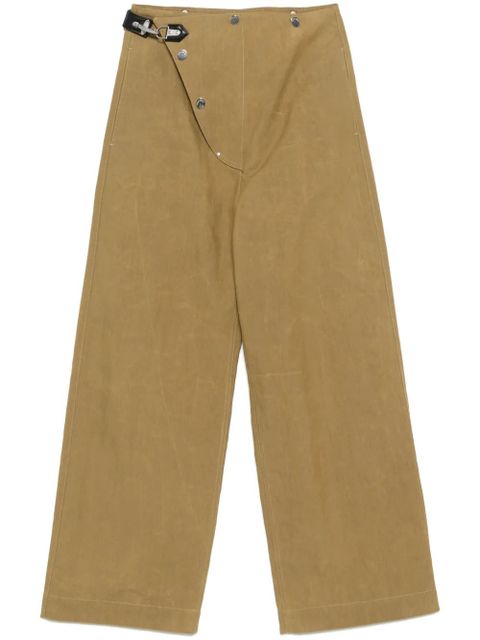 Nanushka straight-leg trousers - Brown - zdjęcie produktu nr 1