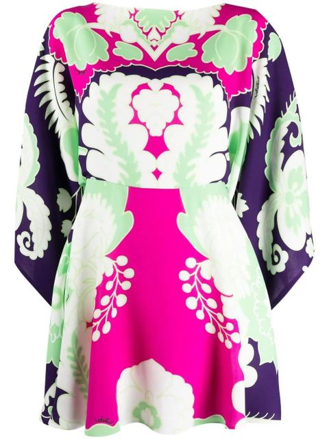 Valentino Garavani World Arazzo-print mini dress - White - zdjęcie produktu nr 1