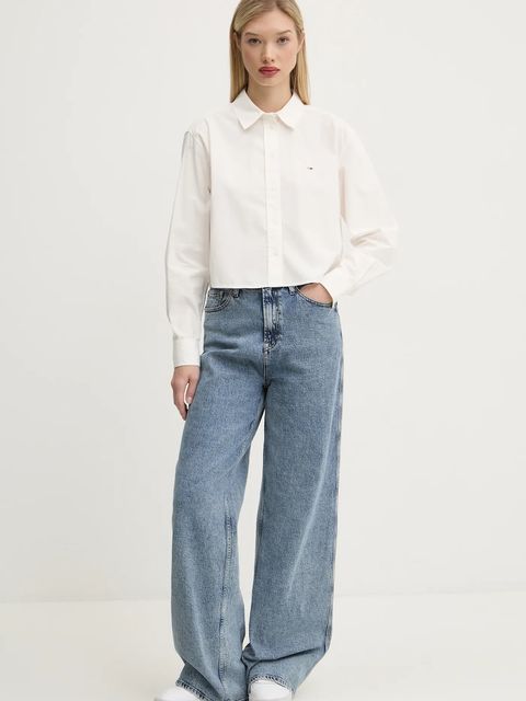 Tommy Jeans koszula bawełniana - zdjęcie produktu nr 2