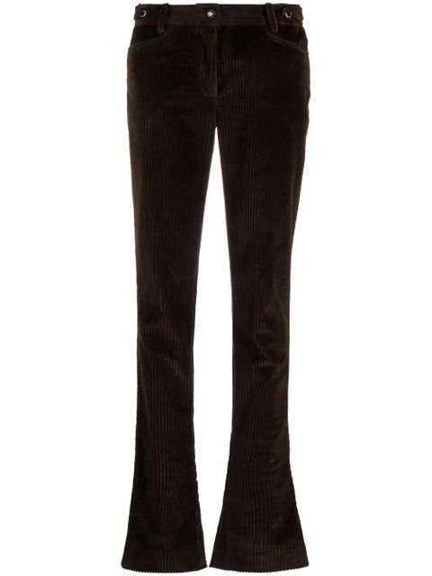 Dolce & Gabbana corduroy flared trousers - Brown - zdjęcie produktu nr 1
