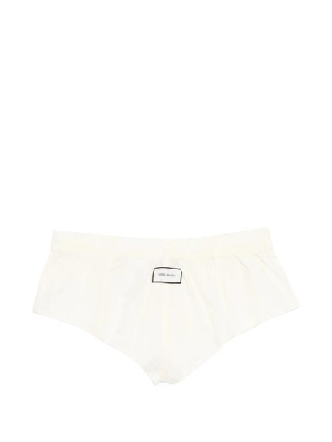 ENTIRE STUDIOS button shorts - Neutrals - zdjęcie produktu nr 2
