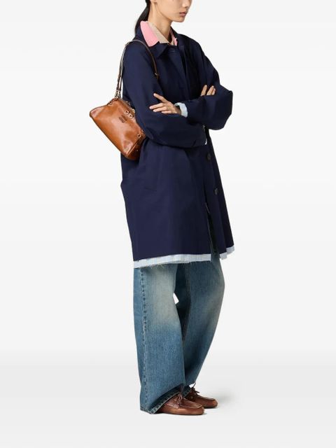 Miu Miu Caprice removable-strap leather shoulder bag - Brown - zdjęcie produktu nr 2