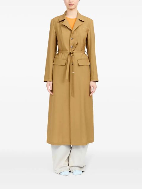 MM6 Maison Margiela wool coat - Neutrals