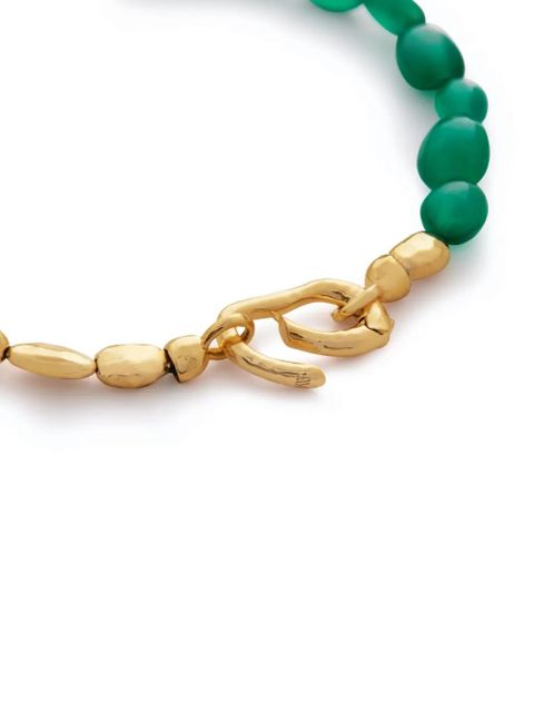 Monica Vinader Rio gold vermeil beaded bracelet