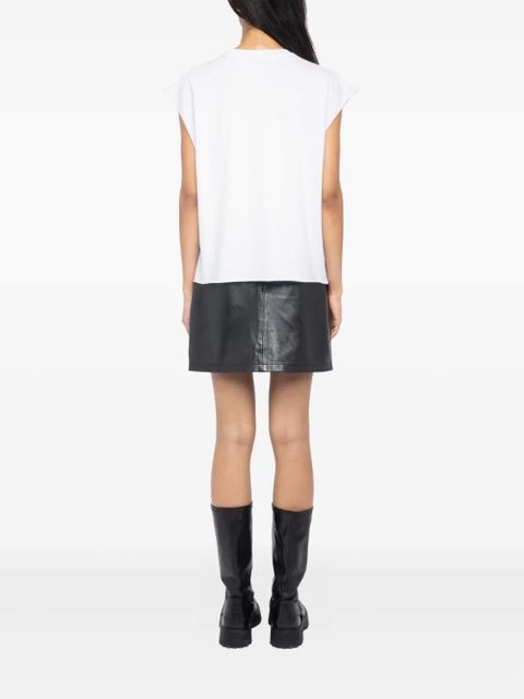 Zadig&Voltaire Cloe cotton tank top - White