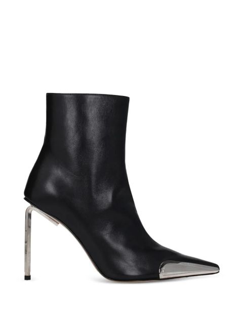Off-White Jitney metal-heel ankle boots - Black - zdjęcie produktu nr 1